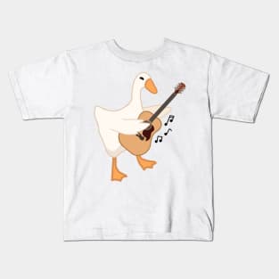 Guitar Goose Kids T-Shirt